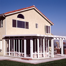 Enclosed Garden Room and Patio Cover